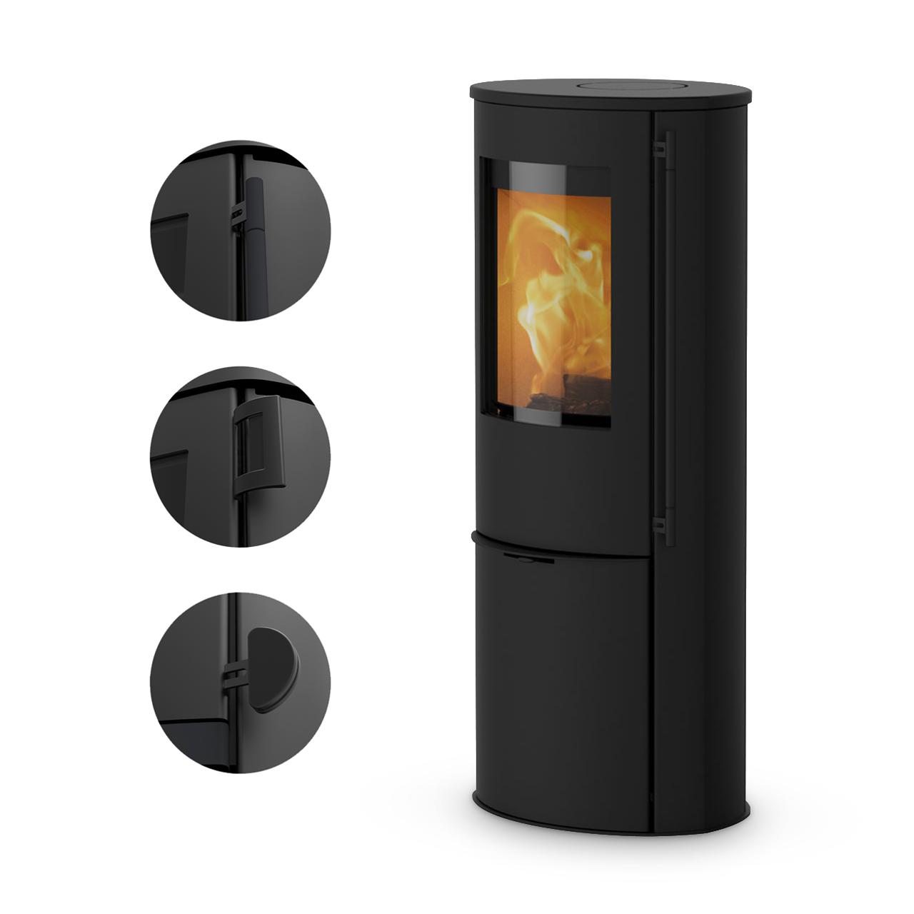 Kaminofen Lotus Liva 6 Stahl 5 kW