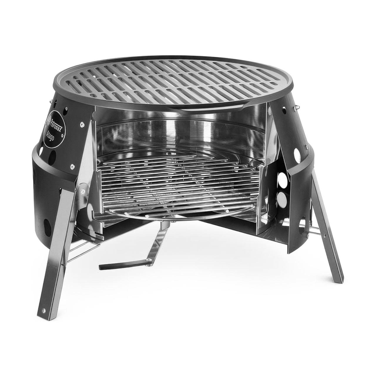 4-in-1 Terrassenofen Petromax Atago Black Edition