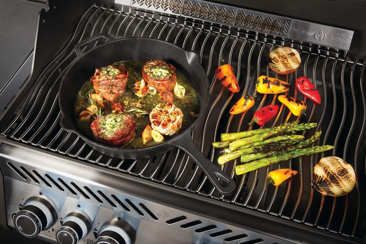 Grillzubehör Napoleon Gusseisen Bratpfanne Ø 30 cm