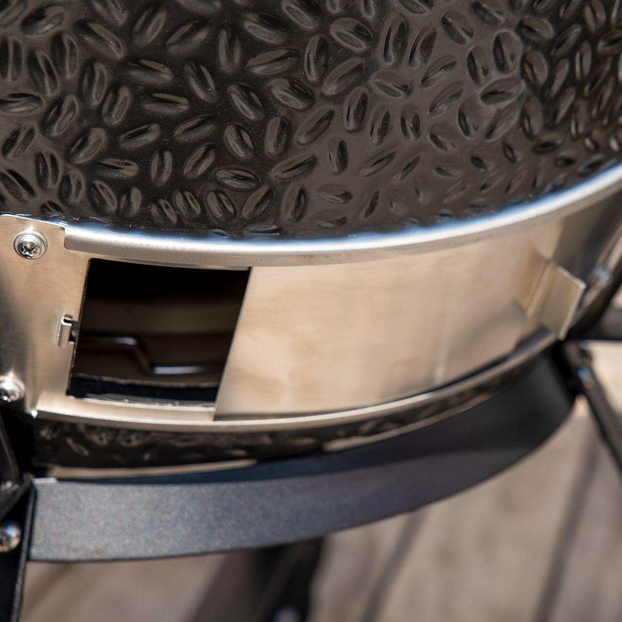 Outdoorchef Heat Outdoorküche 3-teilig: EGG 460 H & Caso BBQ Cooler inkl. Granit-Arbeitsplatten