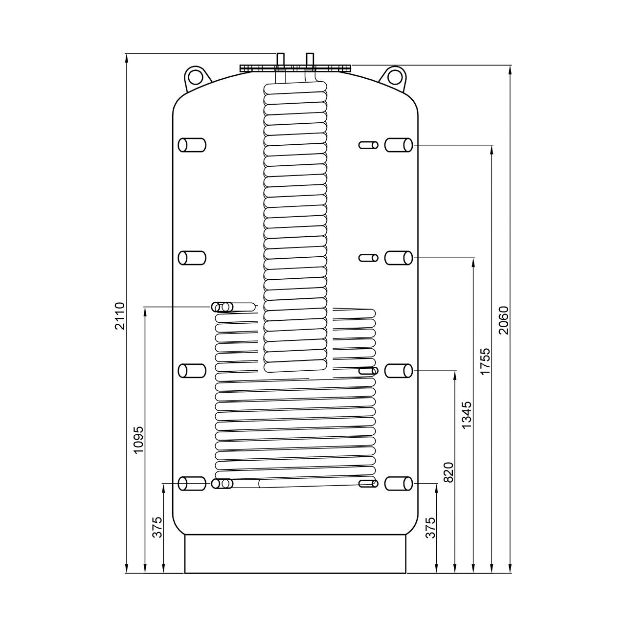 Solarthermie Komplettset Fläche 20,2 m² und Hygienespeicher 1500 l