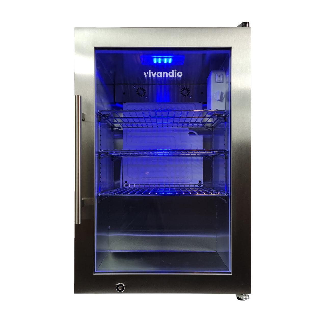 Outdoorküche vivandio / Outdoor Kühlschrank FS-63  - Türöffnung: Anschlag rechts | Griff links