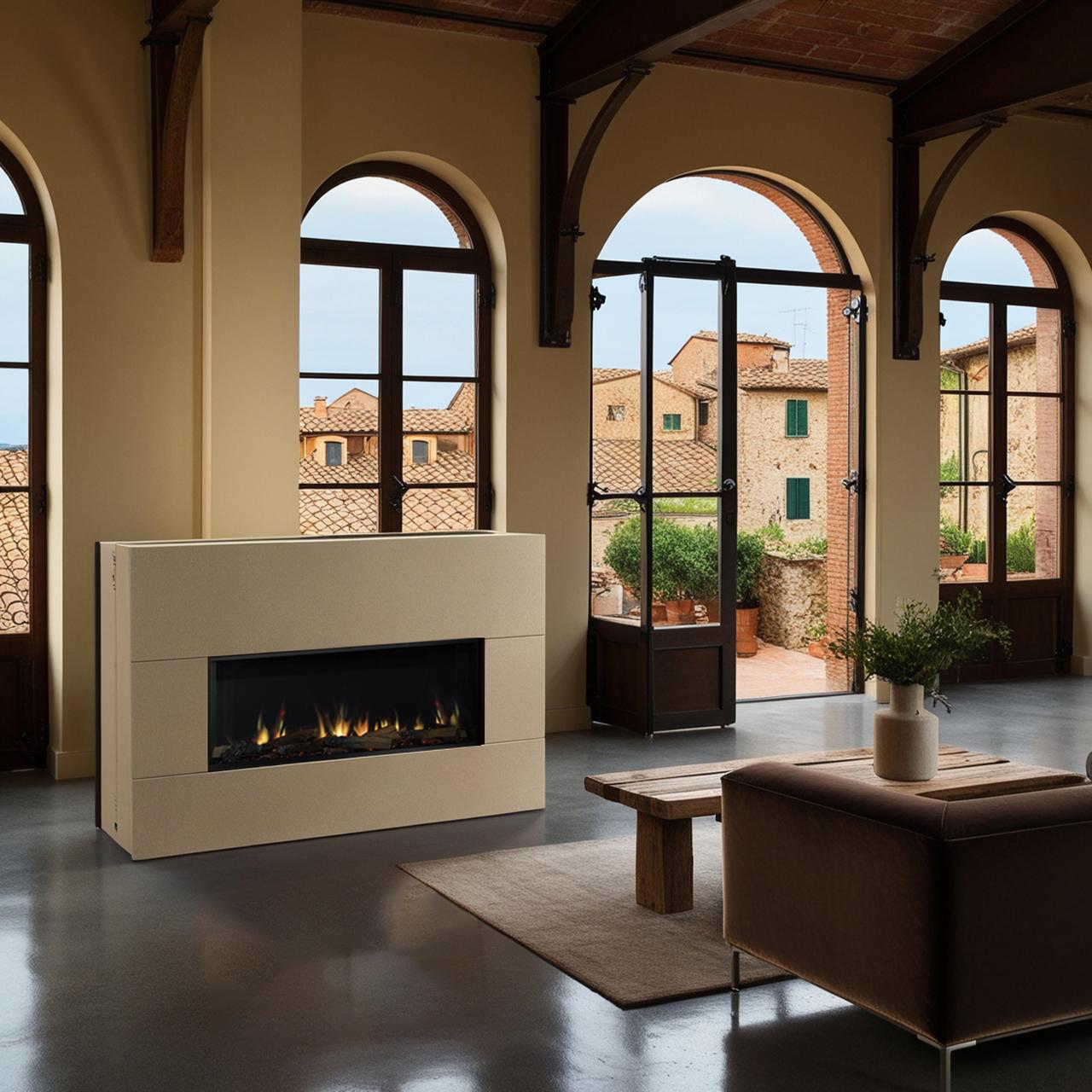 Elektrokamin Trimline Fires 80E Solus