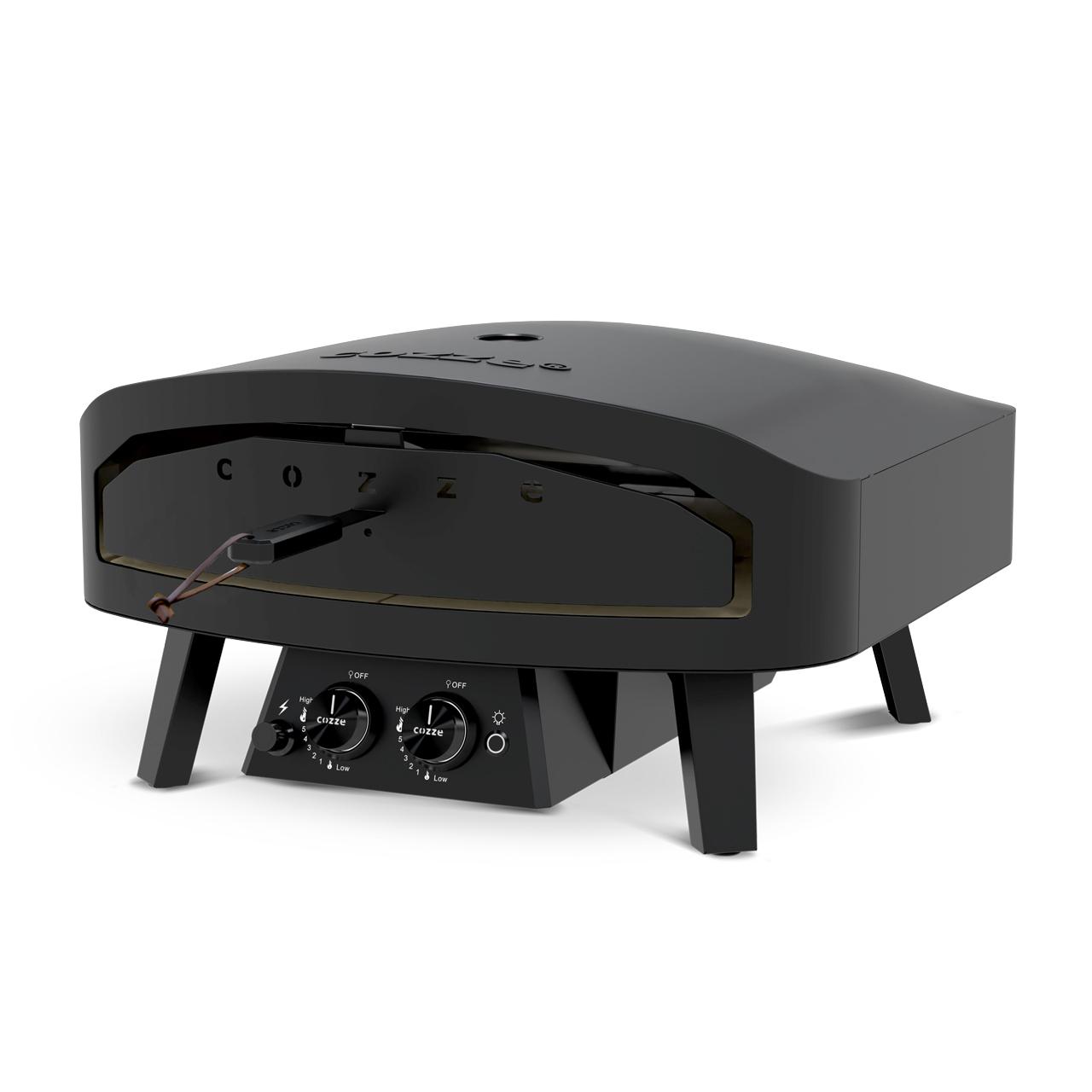 Gas Pizzaofen Cozze 24 Zoll Black Edition XXL Pizza bis 60 cm