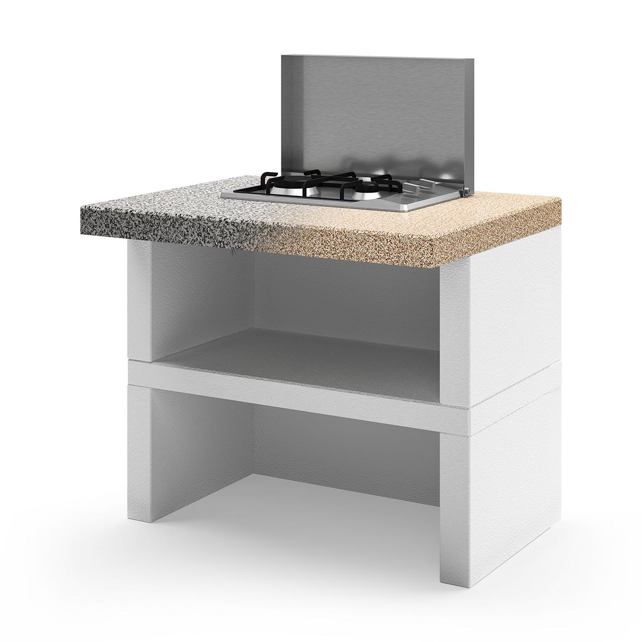 Outdoorküche Palazzetti 2-flammiger Gaskocher