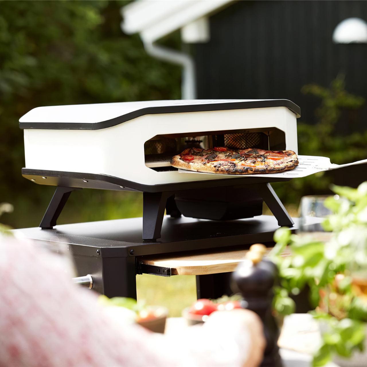 Elektro Pizzaofen Cozze 13 Zoll, 2200 Watt inkl. Hitzeschild