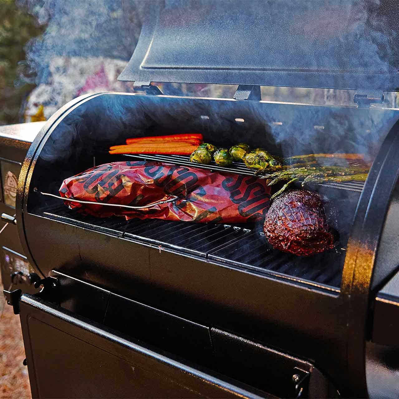 Pelletgrill Pit Boss Navigator 850G WiFi Kit inkl. Abdeckhaube