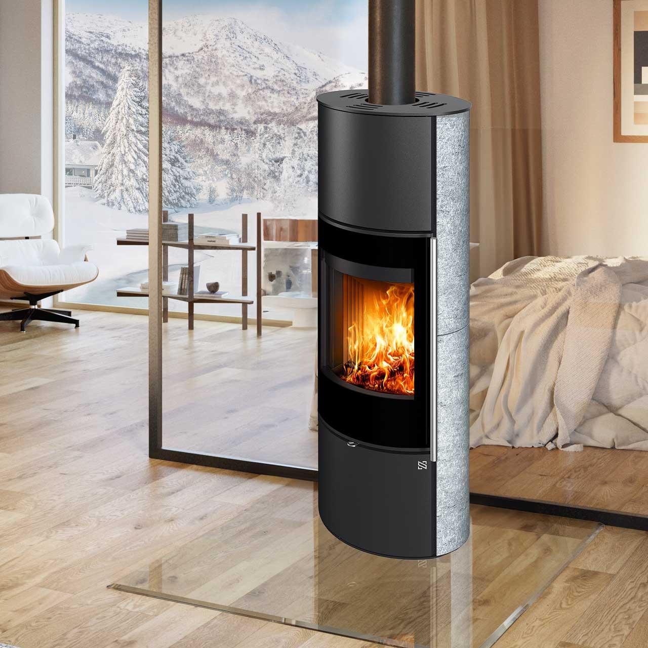 Kaminofen Nordenger Verdal H 20 Naturstein 5 kW