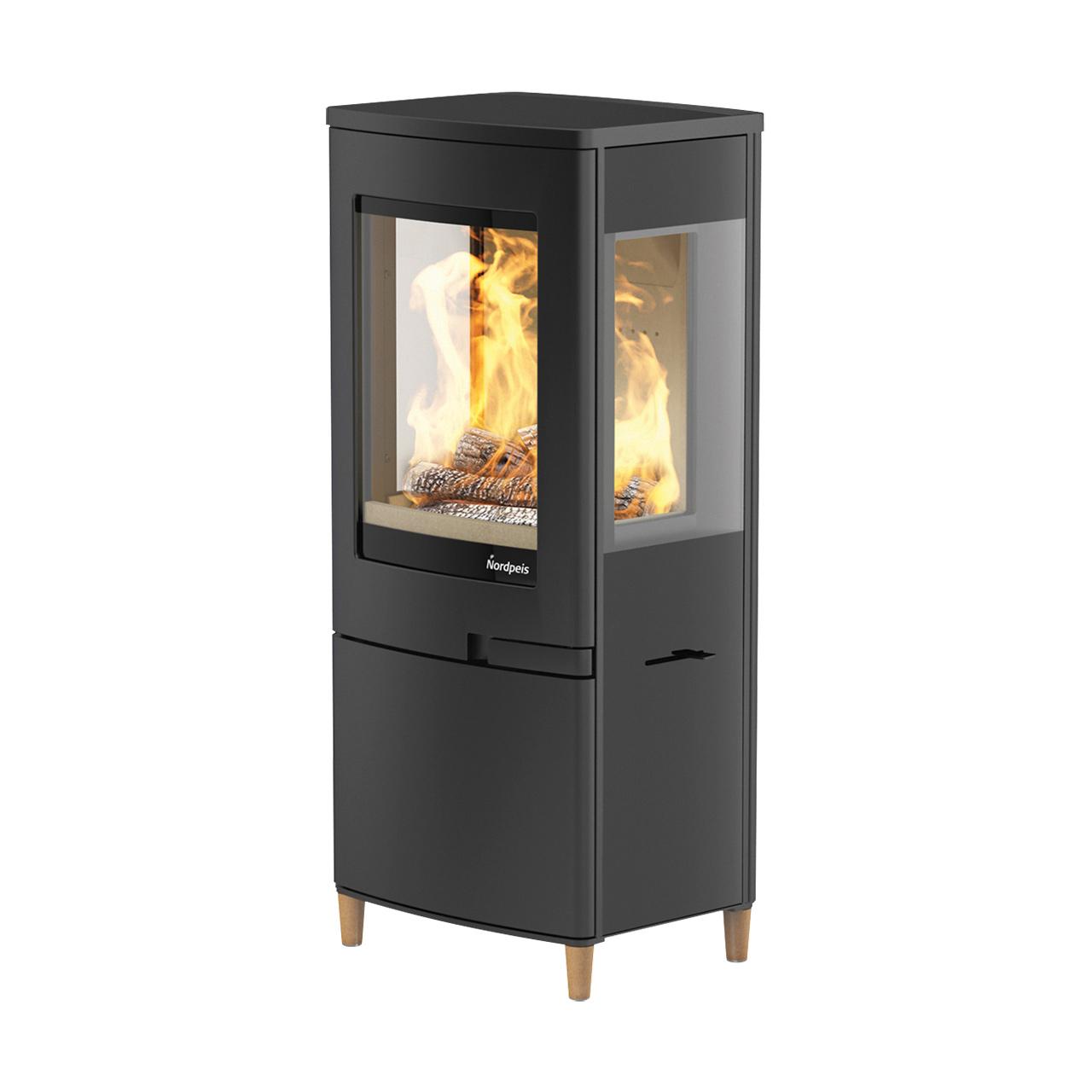 Kaminofen Nordpeis Uno 4 Eiche 4 kW