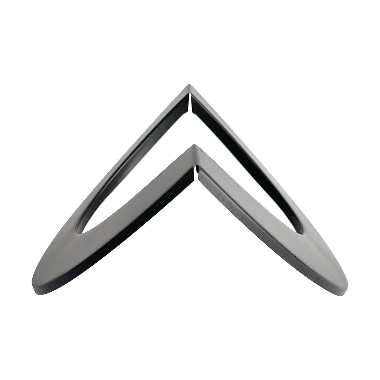 Ofenrohr Rosette für Außenecke DN 150 mm Gussgrau