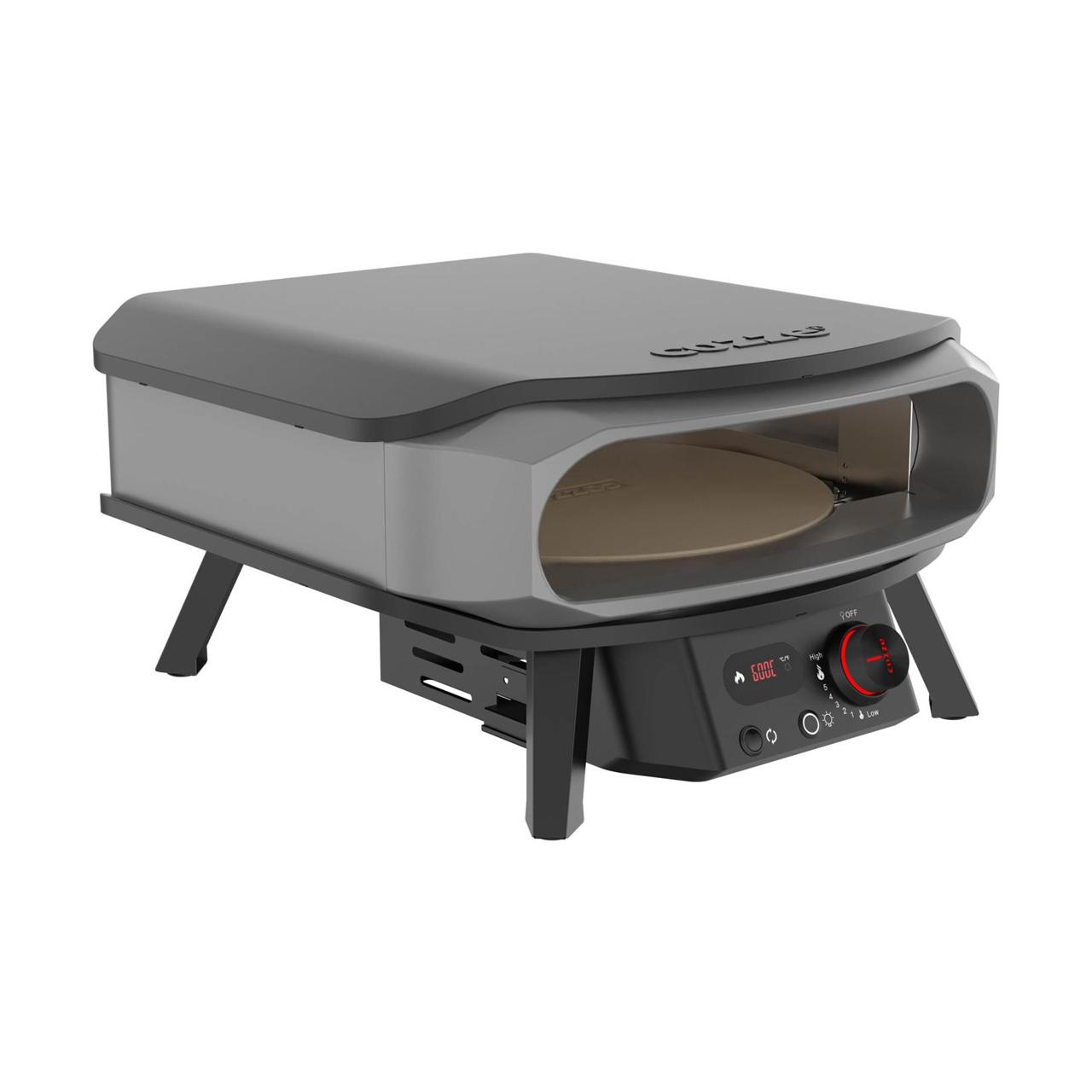 Gas Pizzaofen Cozze 17 Zoll Premium Rotate 50 mbar, inkl. drehbarem Pizzastein & Hitzeschild