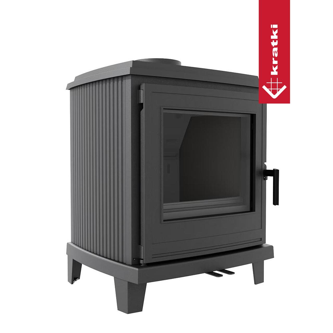 Gussofen Kratki K11 6kW - Ausführung: mit Türfeder