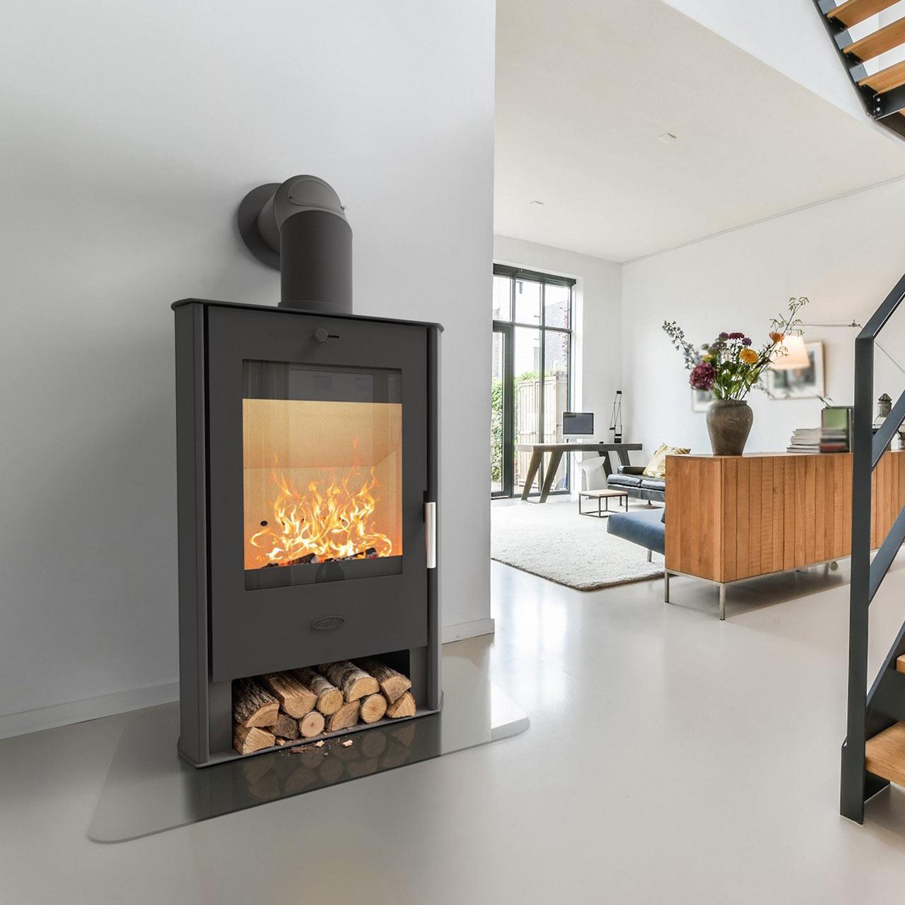 Kaminofen Fireplace Korda Stahl