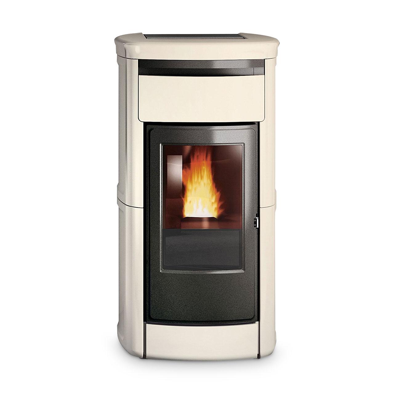 Pelletofen wasserführend Edilkamin Kira H 23 Evo 22,8 kW - Variante: Pergament
