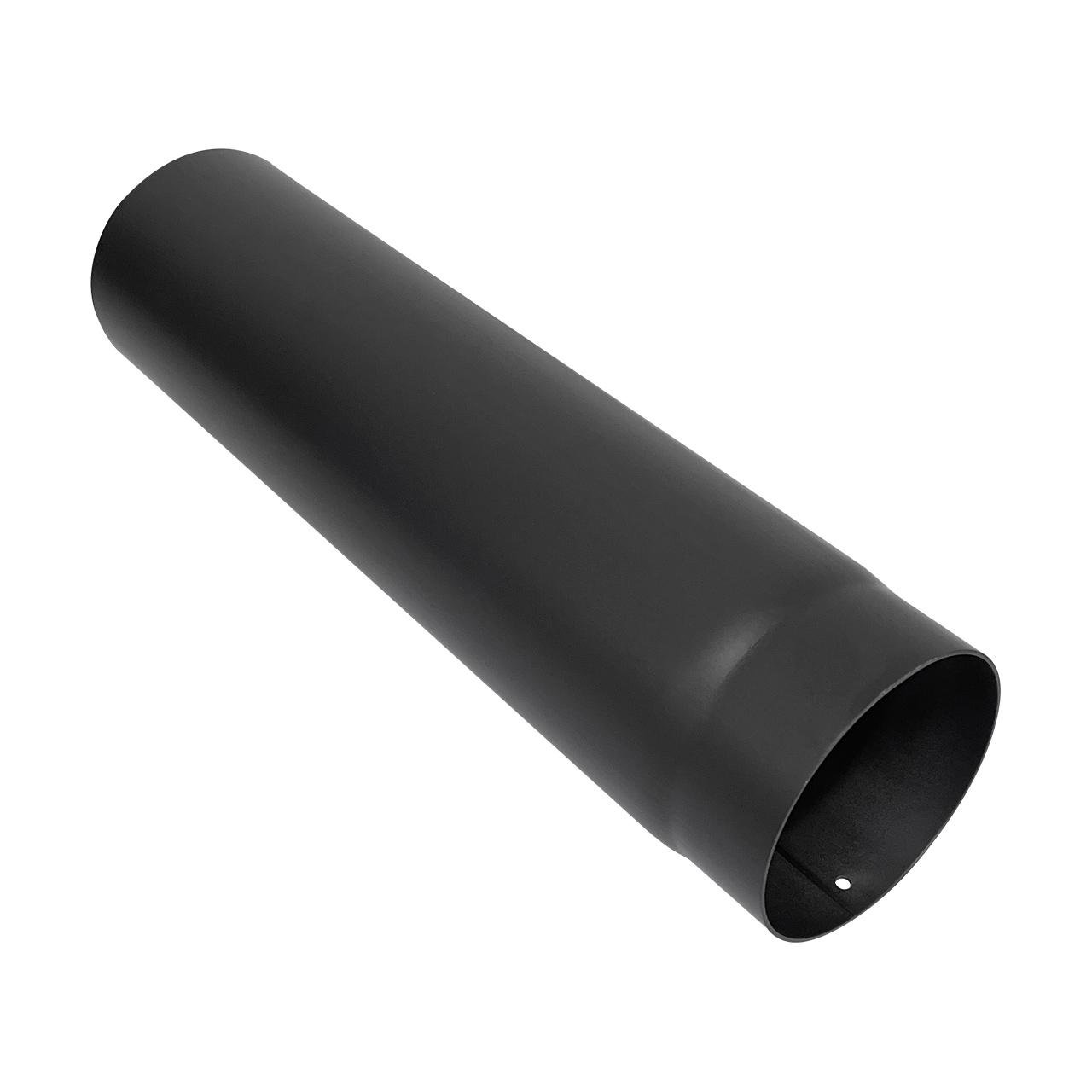 Ofenrohr DN 120 mm Länge 500 mm Schwarz