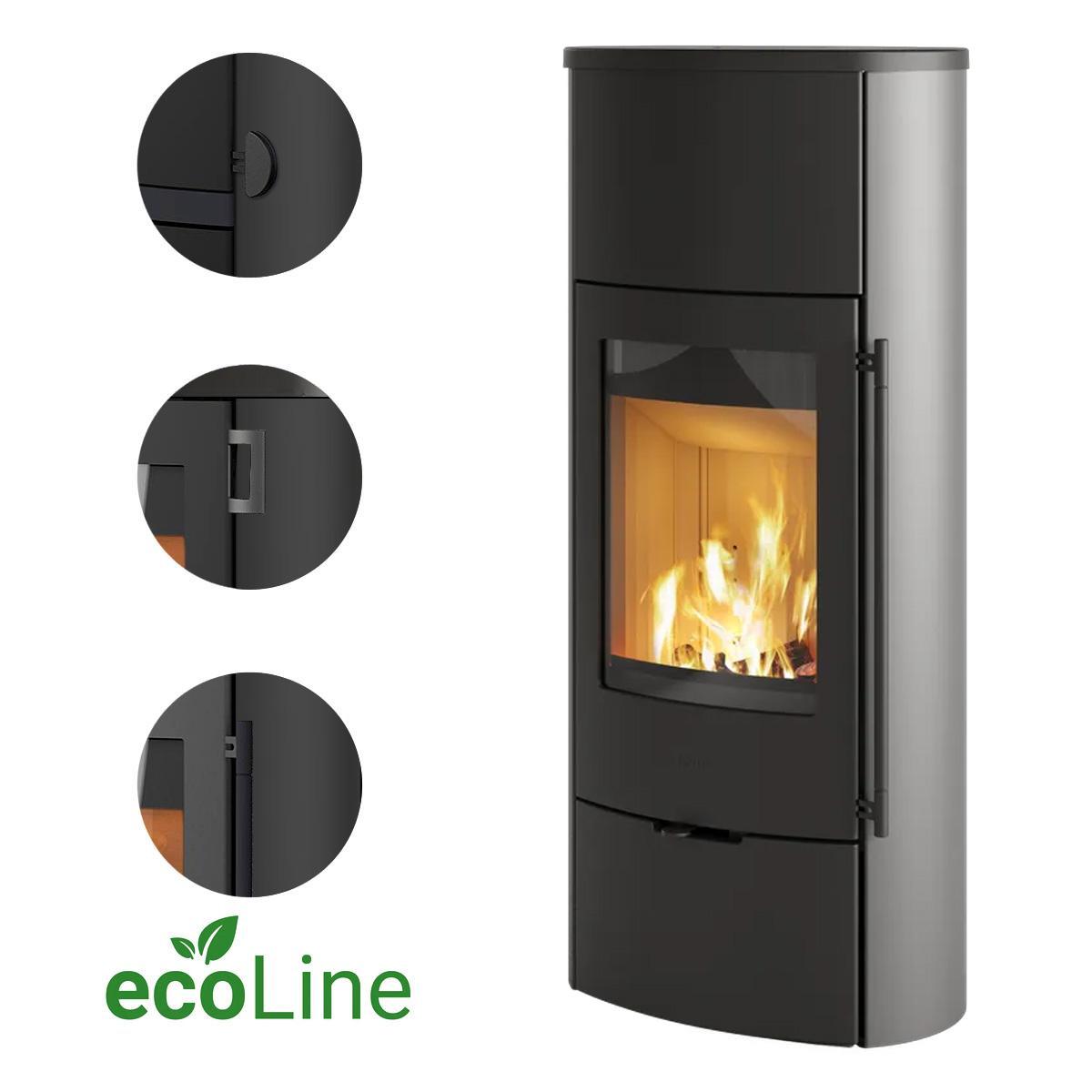 Kaminofen Lotus Jubilee 25M Stahl ecoLine mit 7,2 kW