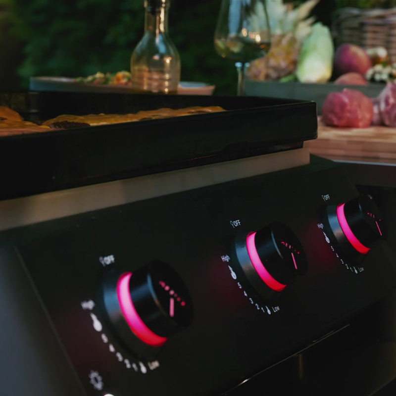 Cozze Plancha G-700 mit drei Temperaturzonen
