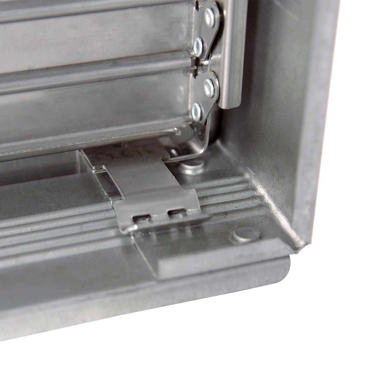 Lüftungsgitter CB-Tec Warmluftgitter Edelstahl modern - Ausführung: 45x23 cm