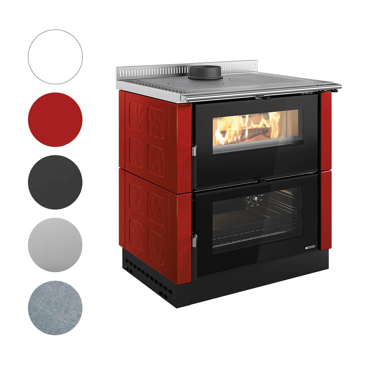 Küchenofen La Nordica Verona XXL mit 7 kW - Verkleidung: Stahl anthrazit