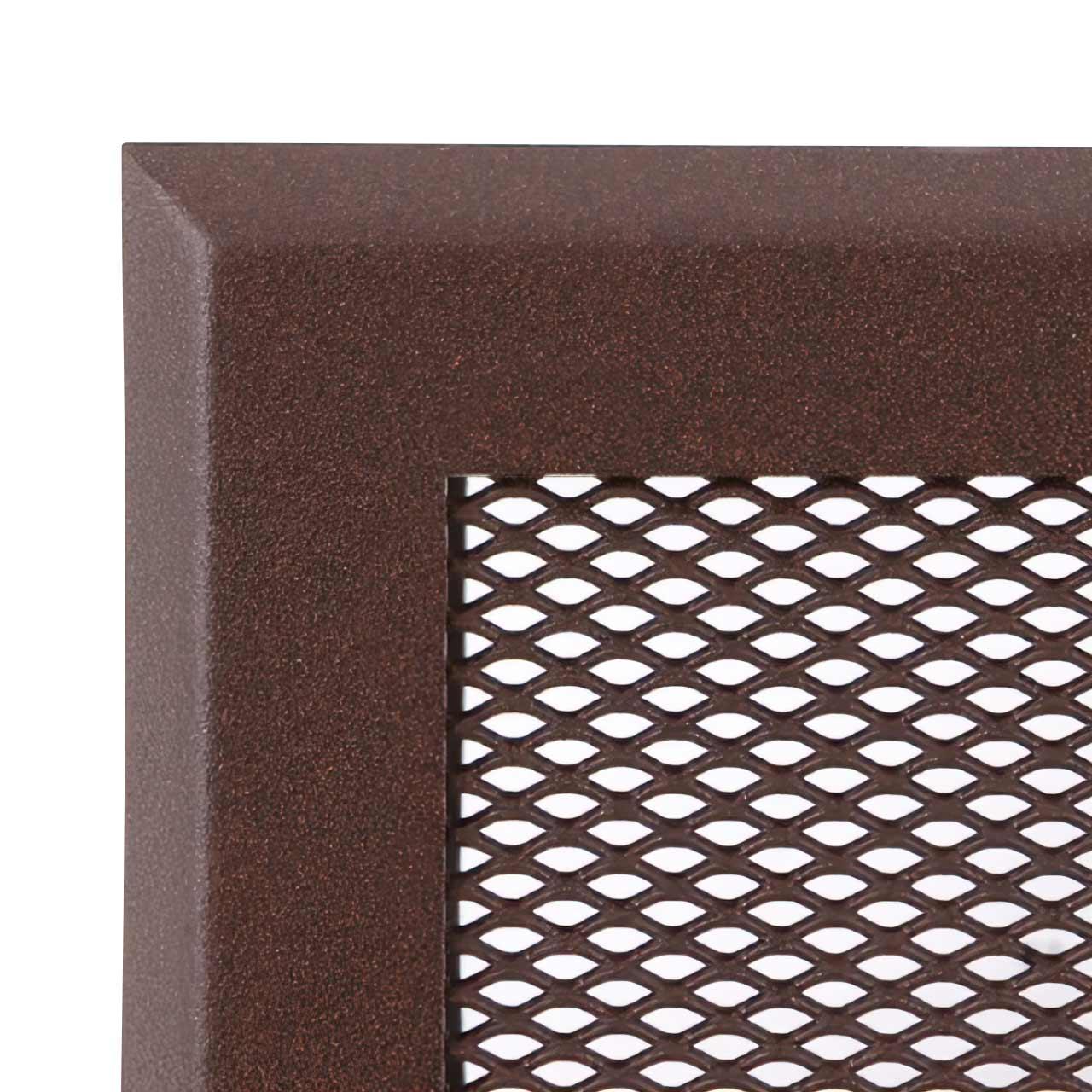 Kaltluftgitter Bronze 19x49 cm