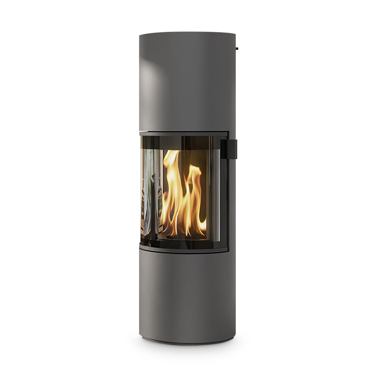 Kaminofen Cera Design Prego mit 6 kW - Ausführung: Grau