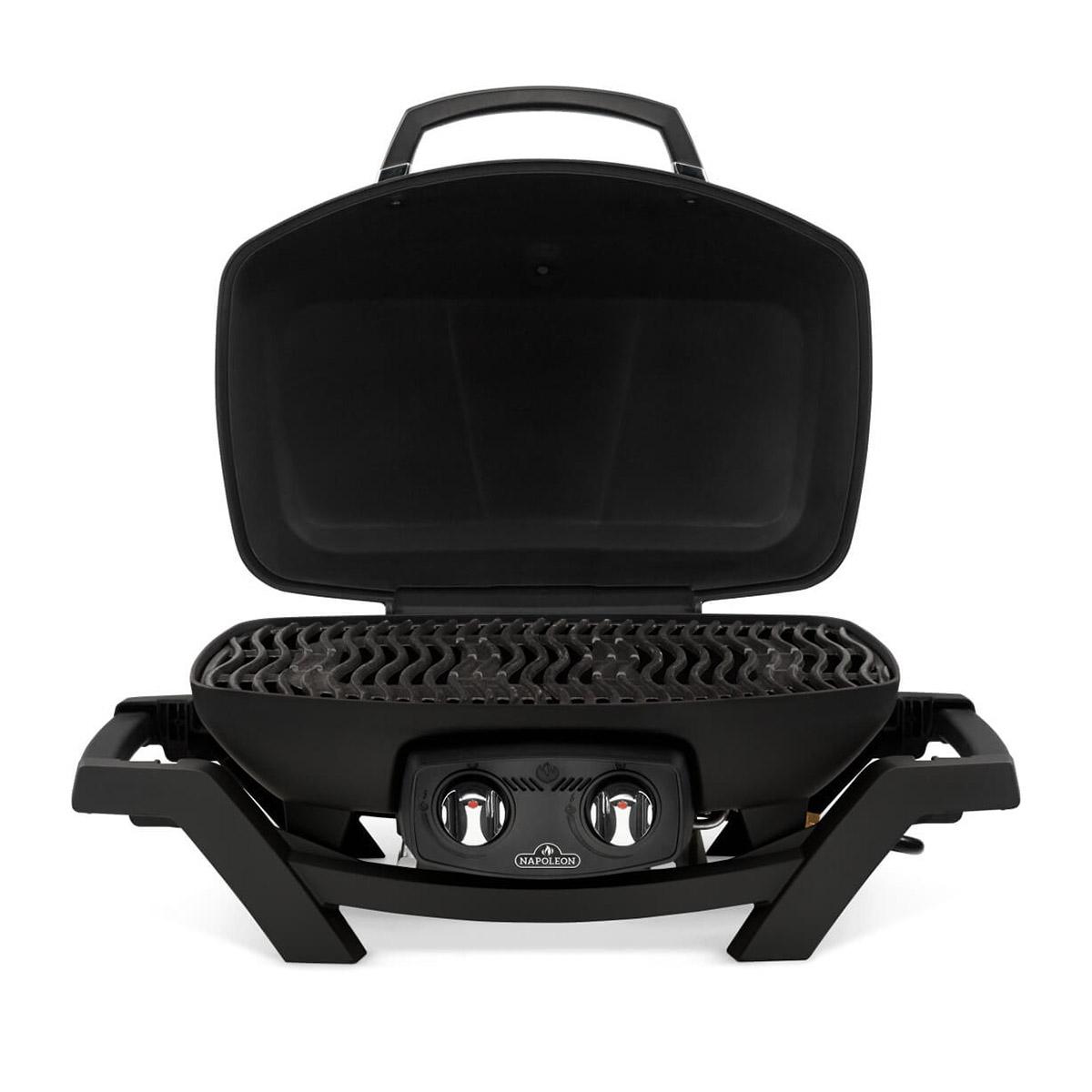 B-Ware - Gasgrill Napoleon TravelQ PRO285 Set inkl. Abdeckhaube, Grillplatte und Warmhalterost