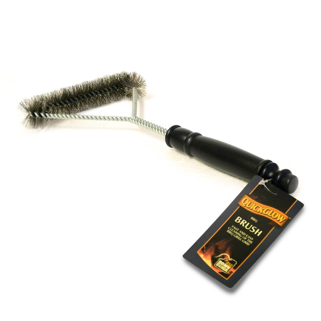 Grillzubehör Quick Glow Triangle BBQ Brush Grillbürste