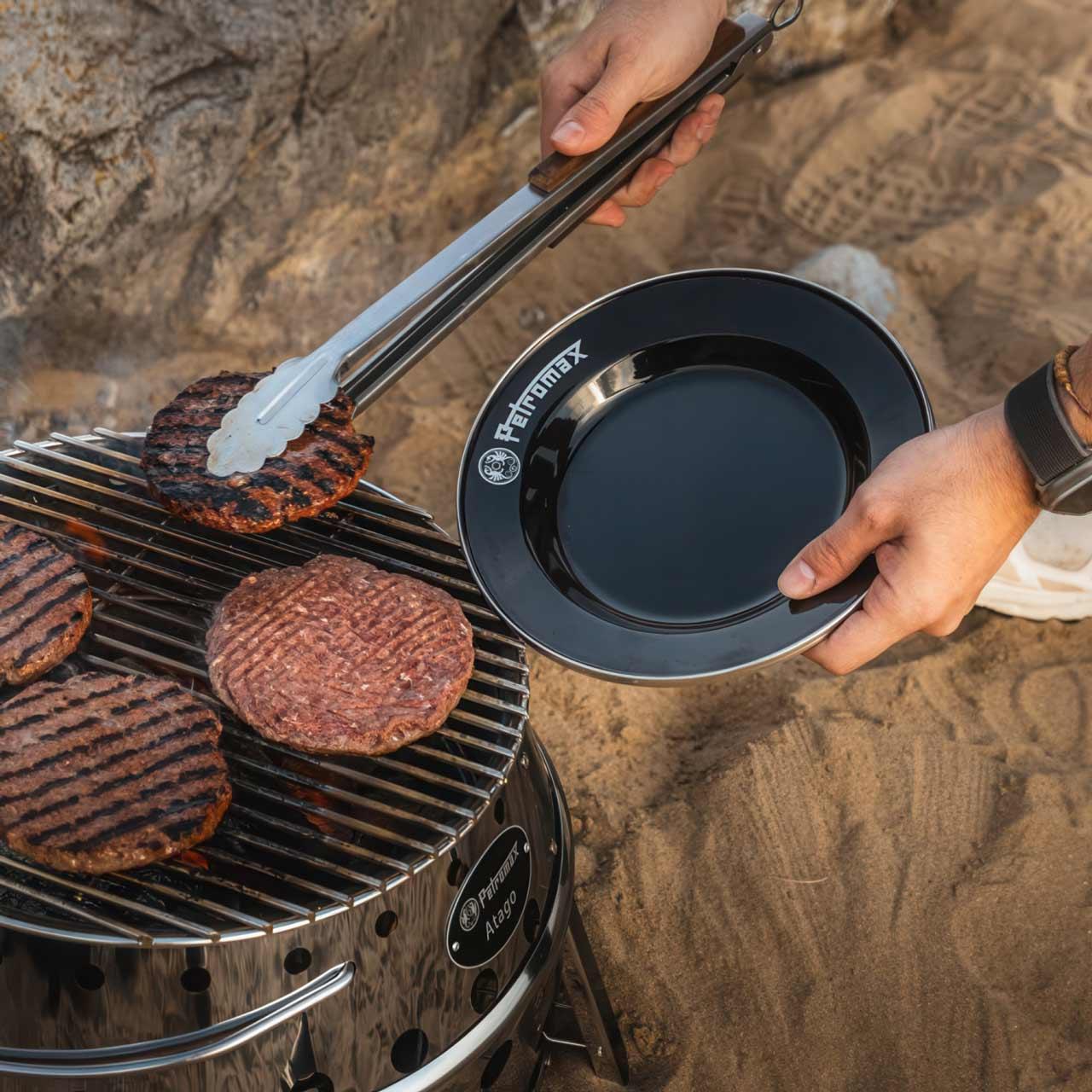 Grillbesteck Petromax Grill- und Kohlezange - Ausführung: ZA1, 41 cm