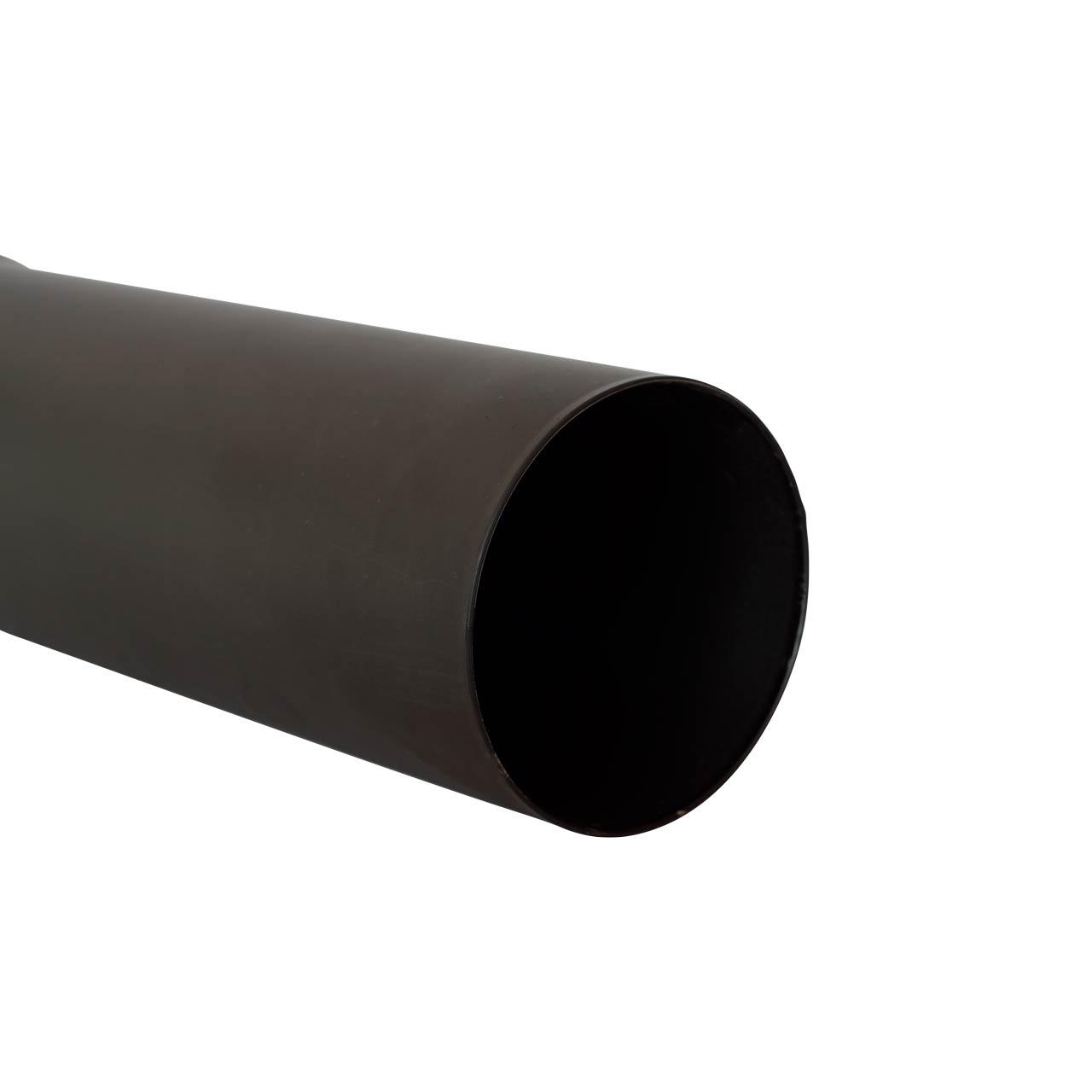 Pelletofenrohr DN 100 mm Länge 250 mm Schwarz