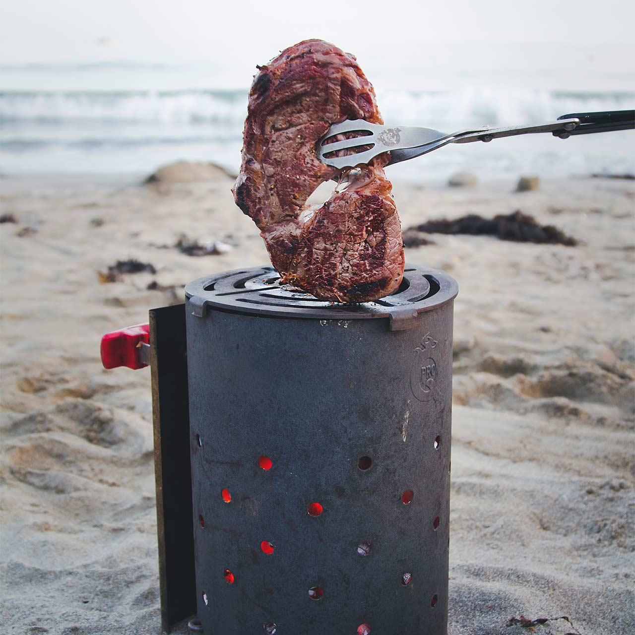 Grillrost ProQ Afterburner, Edelstahlrost für Anzündkamin