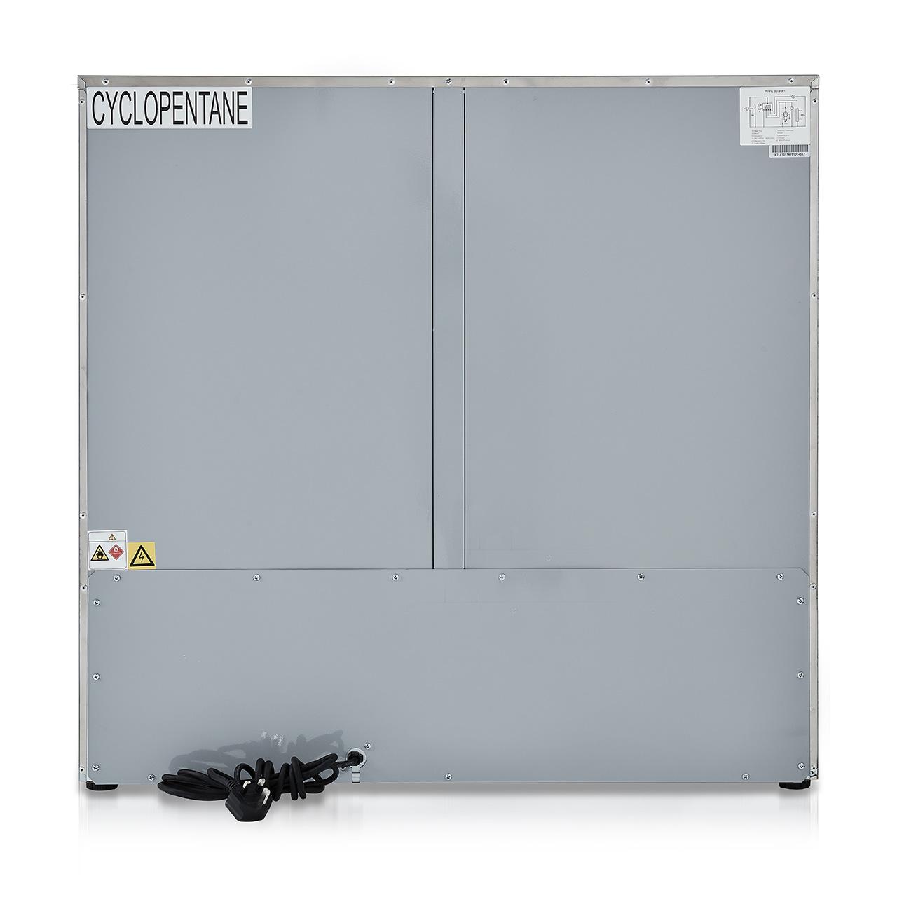 Outdoorküche Napoleon Einbau-Kühlschrank mit Doppeltür