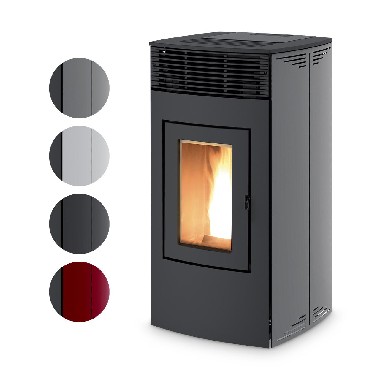 Pelletofen RED Loto Multiair 14 R 13,8 kW - Ausführung: Weiß