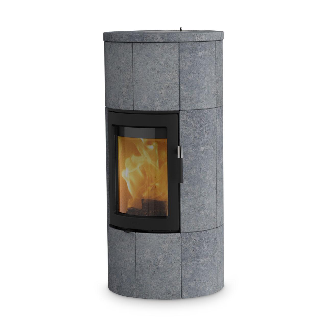Speicherofen Lotus Maestro 1 Speckstein 6 kW - Ausführung: Tür Schwarz