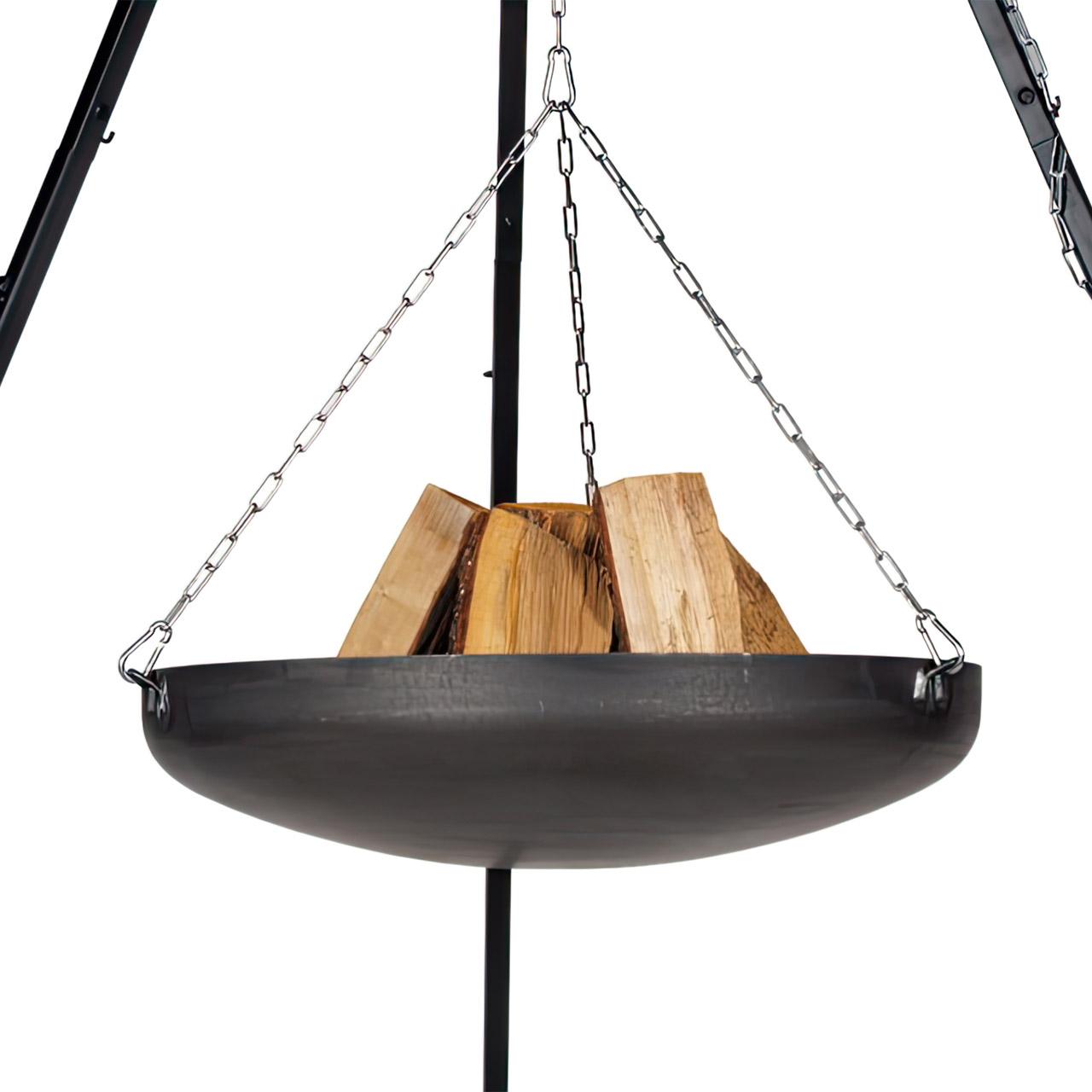 Feuerschale Ostia hängend, DN 60 bis 80 cm - Durchmesser: 60cm