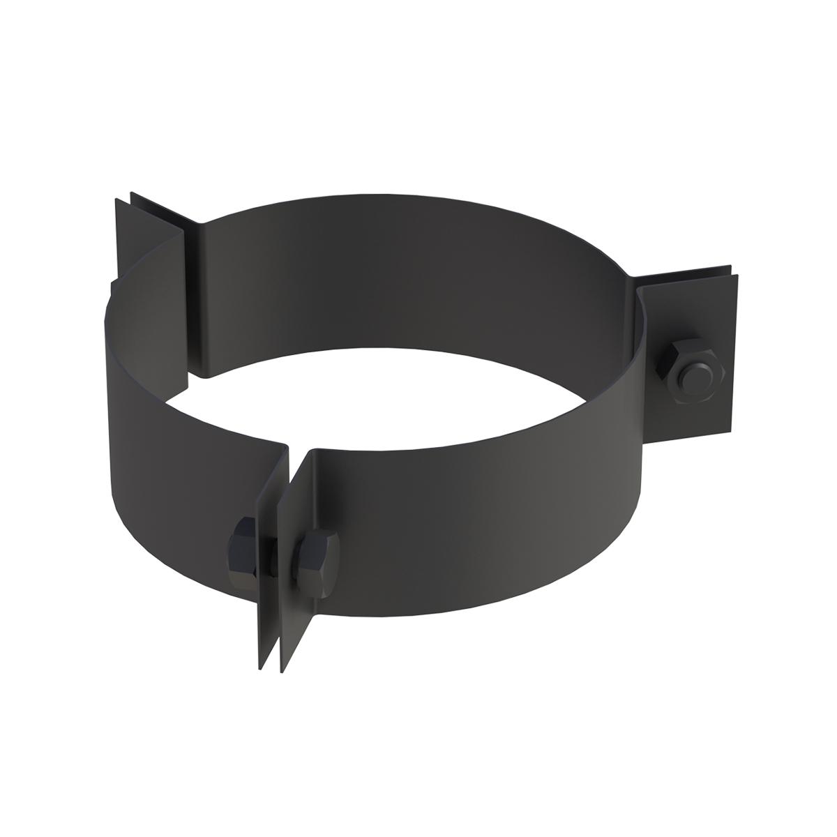 Jeremias DW-BLACK 3-Punkt-Abspannschelle - für Schornstein-Innendurchmesser: 200mm