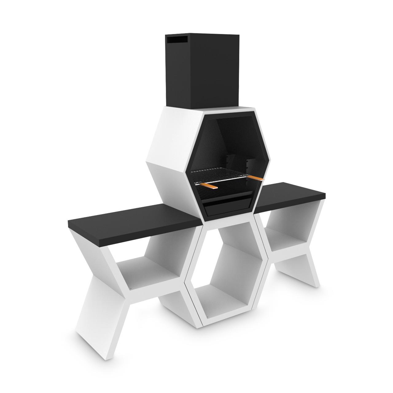 Grillkamin Blive MOD 05 Faserbeton