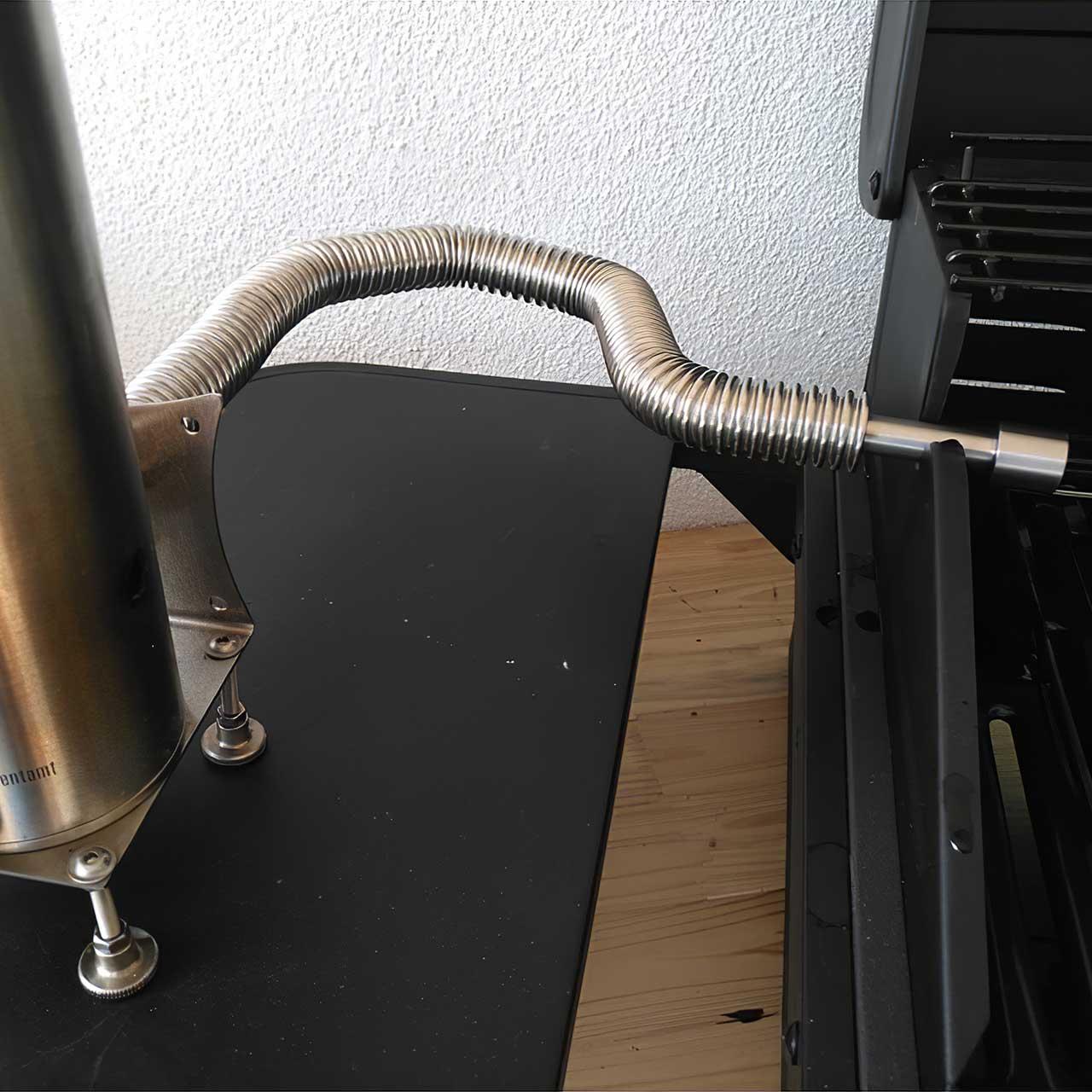 Smo-King Edelstahlflexrohr 0,5 m x 16 mm für Grill-Smo
