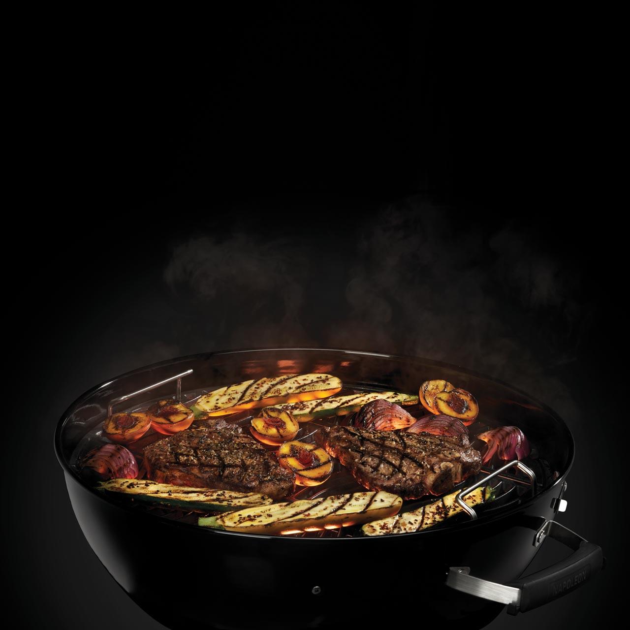 Holzkohle Kugelgrill Napoleon NK18K-LEG-3, DN 47cm