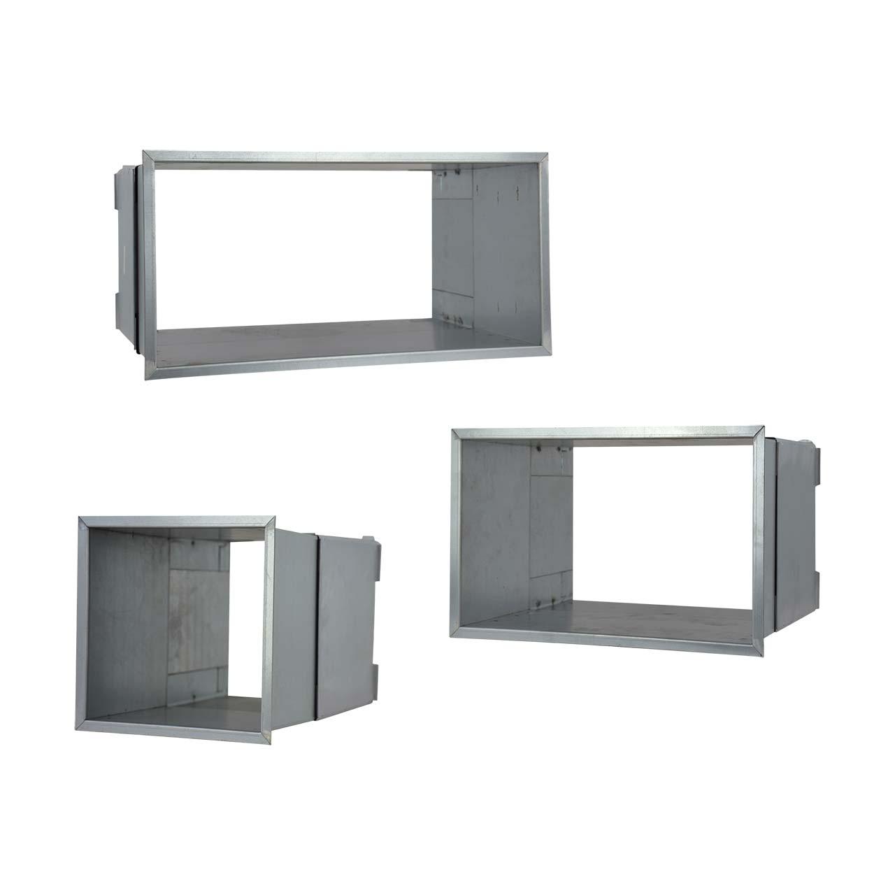 CB-Tec Wanddurchführung für Lüftungsgitter, verstellbar