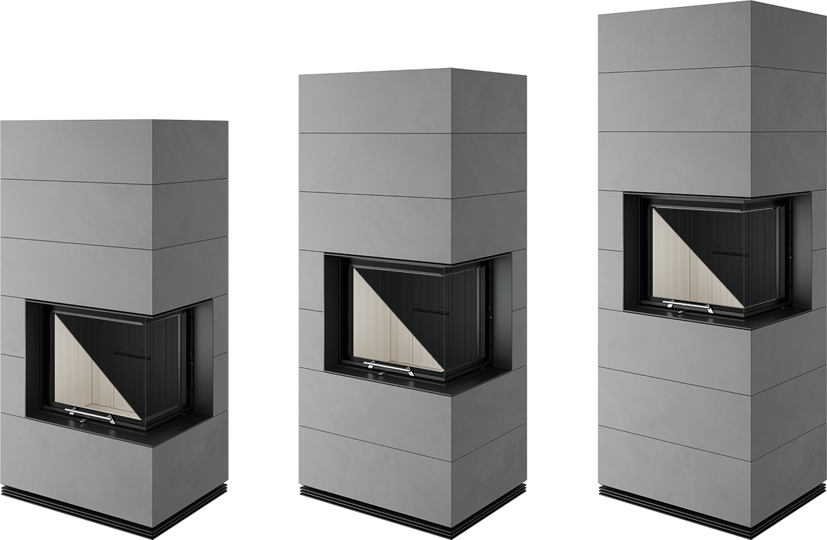 Kaminbausatz Spartherm SIM Varia 2R-55h Varianten