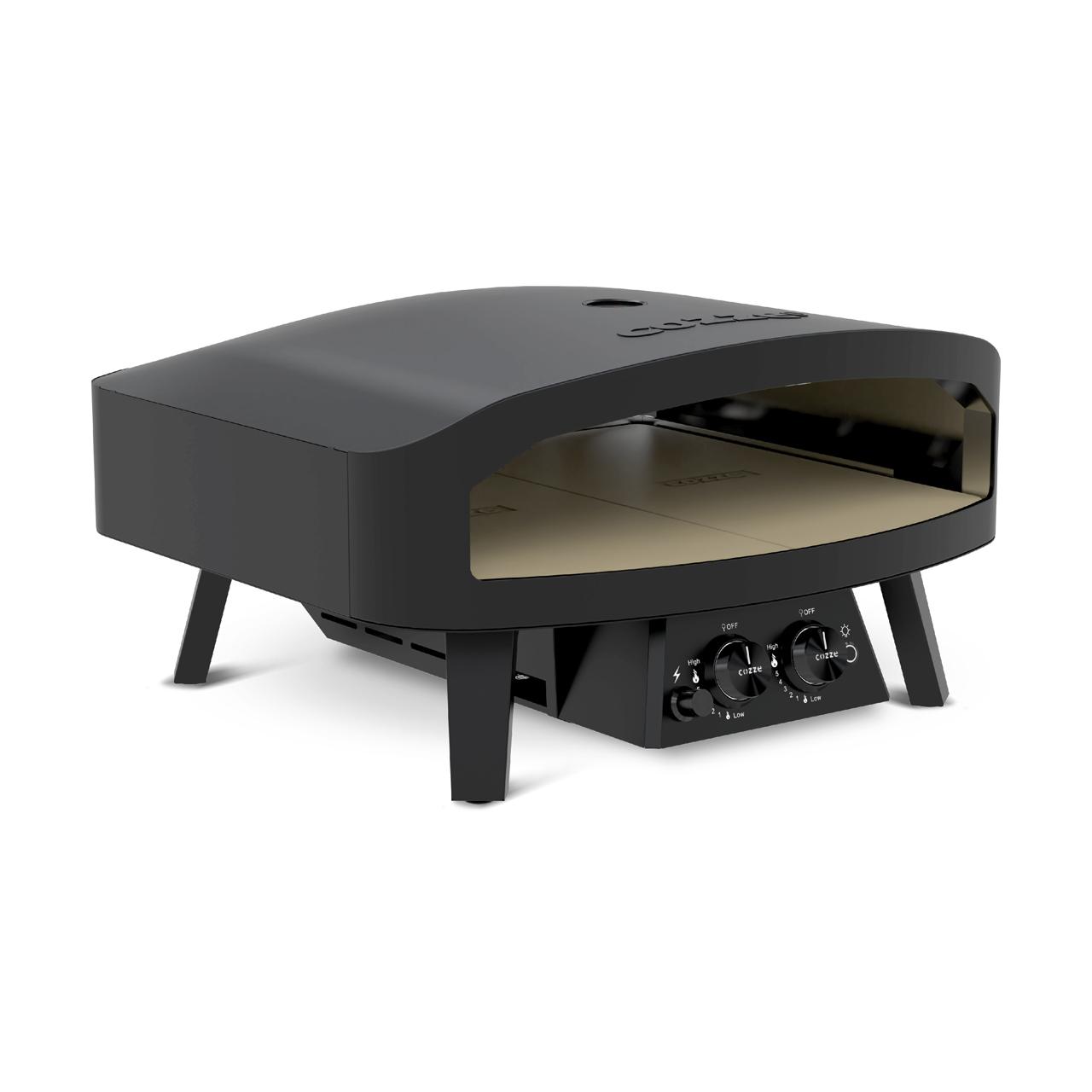 Gas Pizzaofen Cozze 24 Zoll Black Edition XXL Pizza bis 60 cm