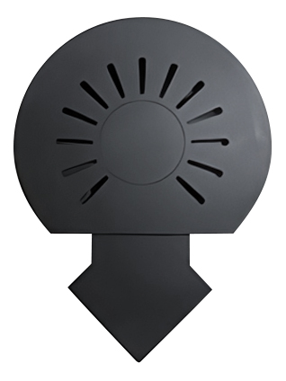 Wandbeschlag für Eckmontage