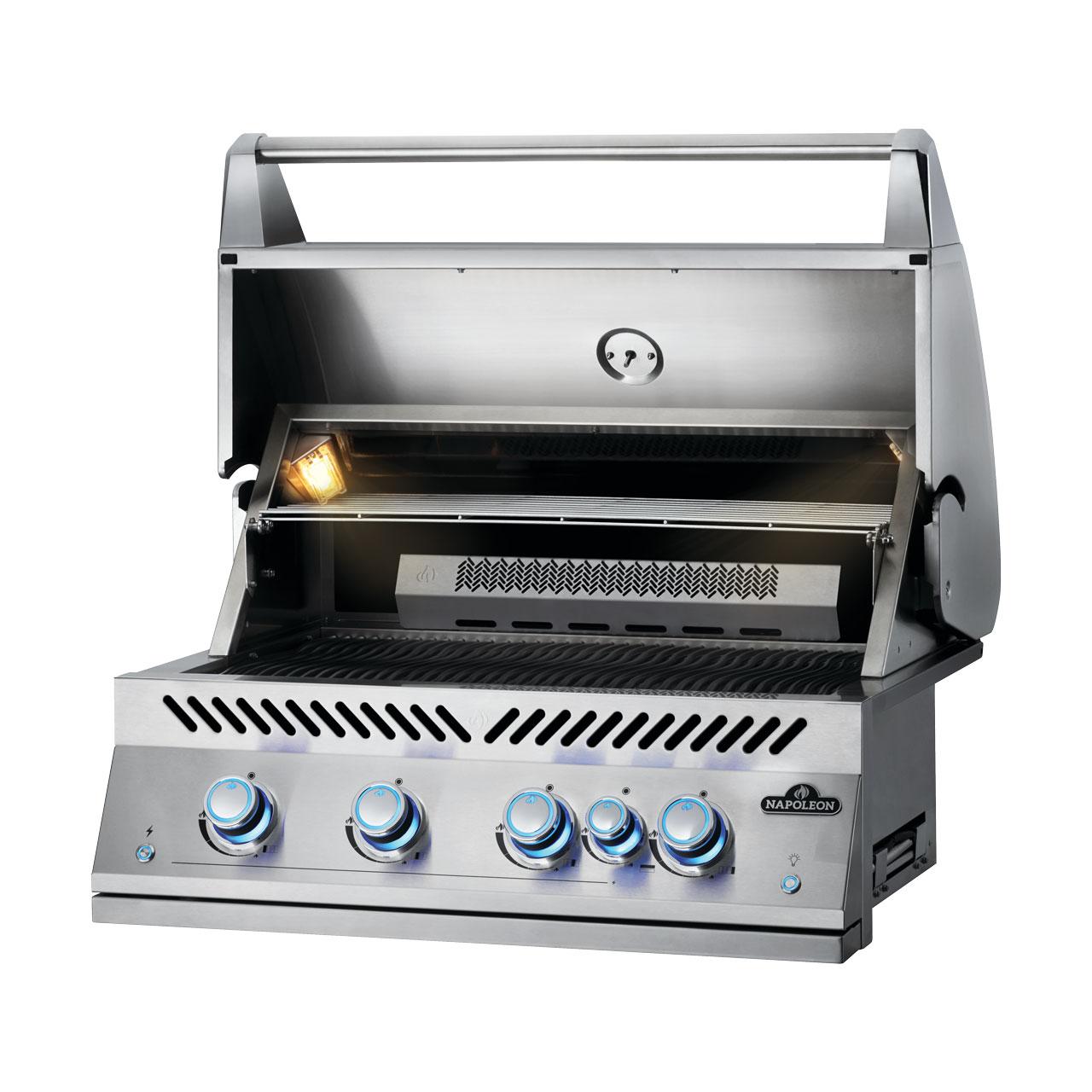 Napoleon Einbau Gasgrill 700-Series 32 Zoll BIG32RBPSS-1 für Outdoorküche, inkl. Drehspieß