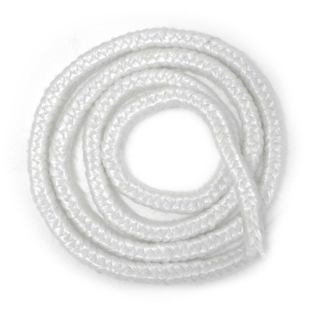 Ofen Dichtschnur vierkant 6 bis 22 mm Weiß - Ausführung: 10x10 mm