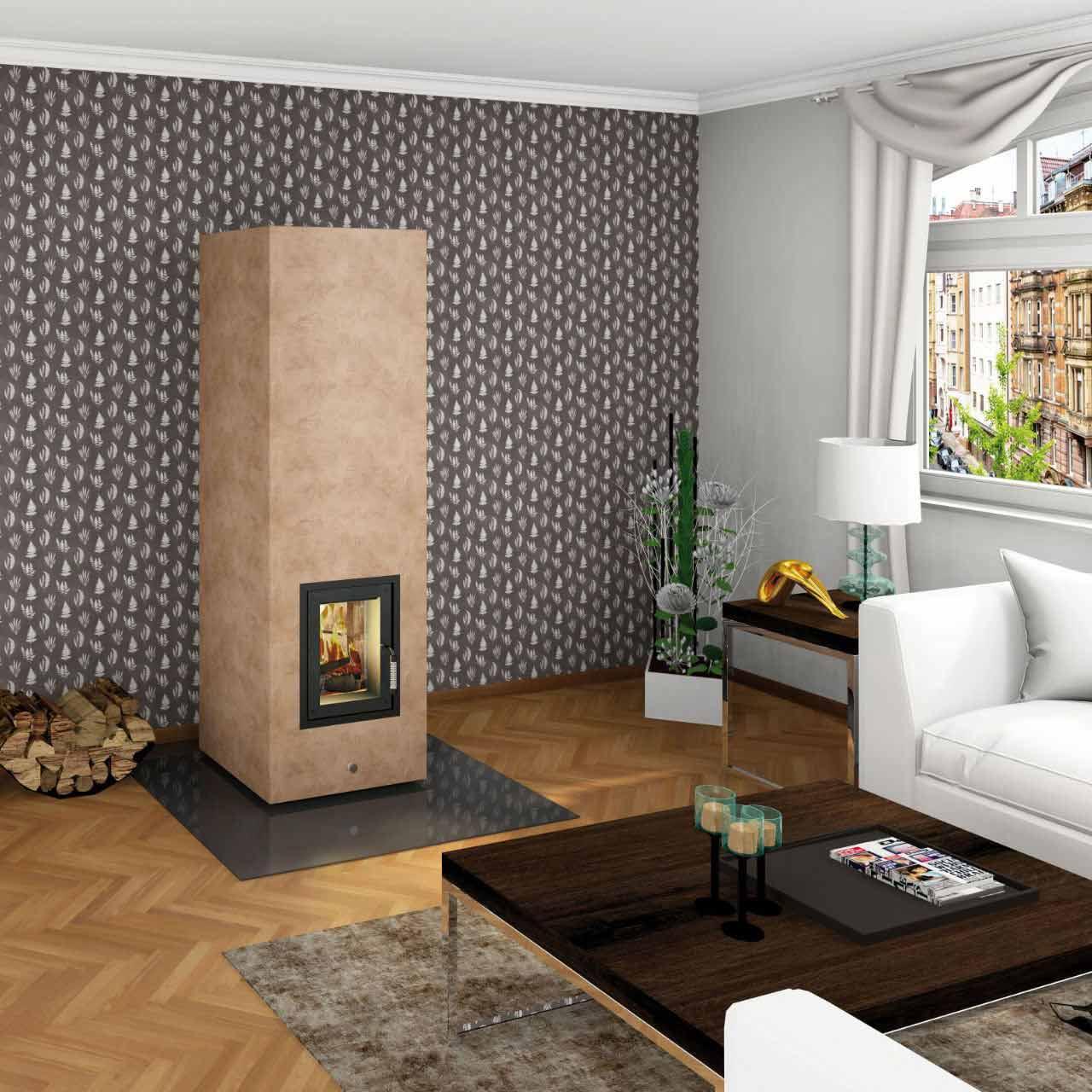 Grundofen Brula Quadro Bausatz 2,85 kW/h