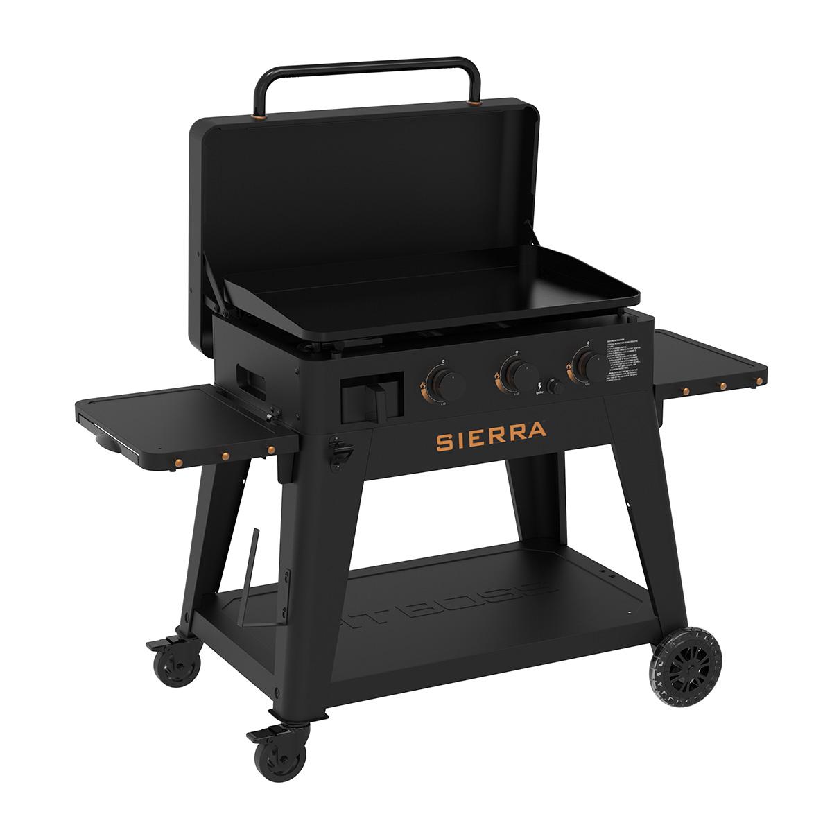 Gas-Planchagrill Pit Boss Sierra Onyx mit 3 Brennern