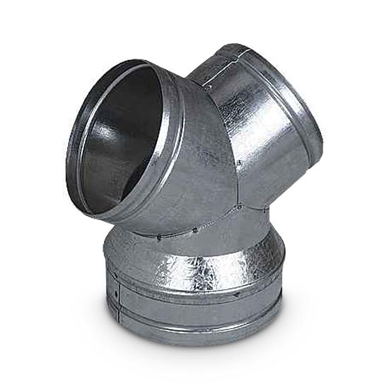 Reduzierung Gabelrohr Y-Stück AA-Kaminwelt DN 150 / 2 x DN 100 mm