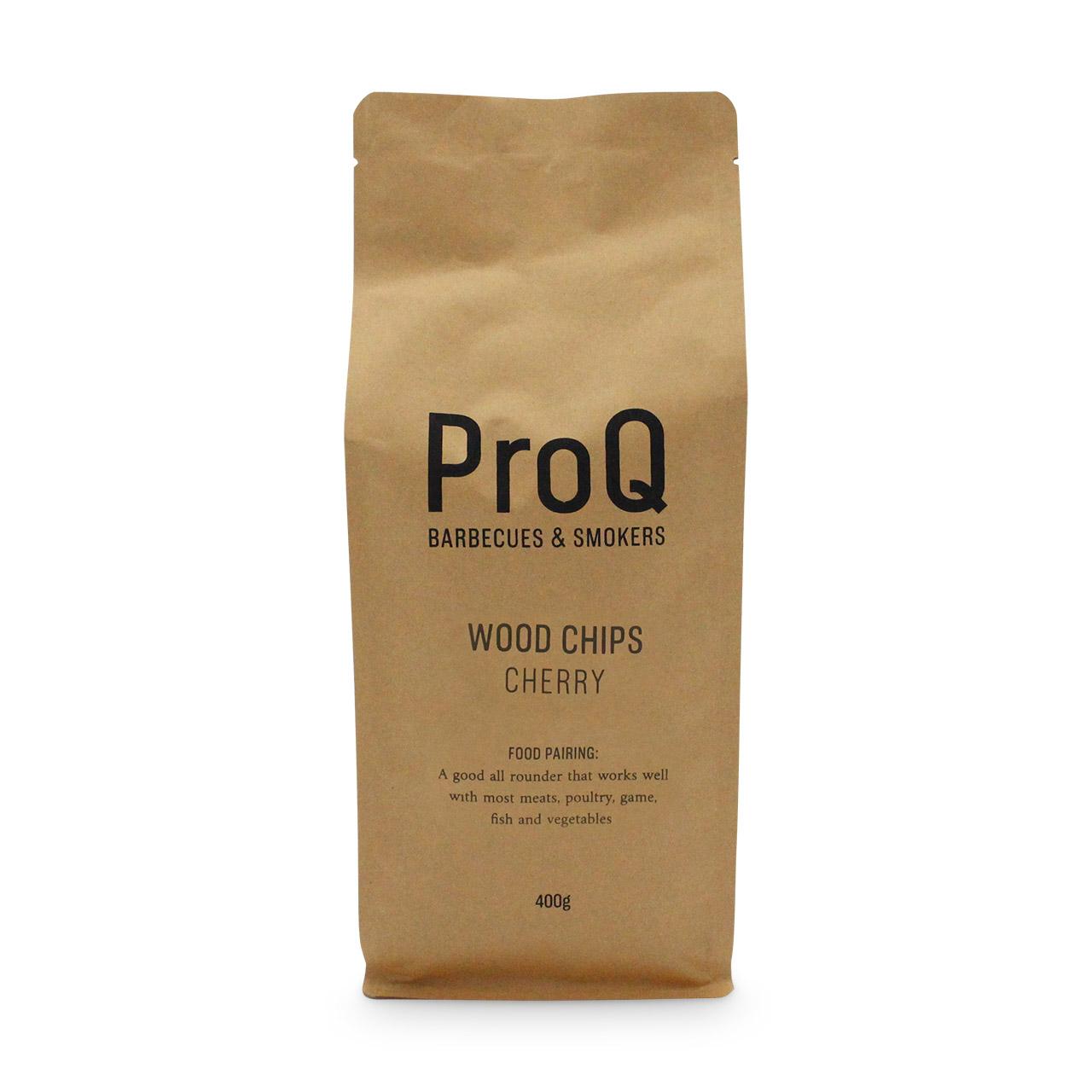 Räucherzubehör ProQ Räucherchips 400 g, Wood Chips in verschiedenen Sorten - Sorte: Kirsche, 400 g