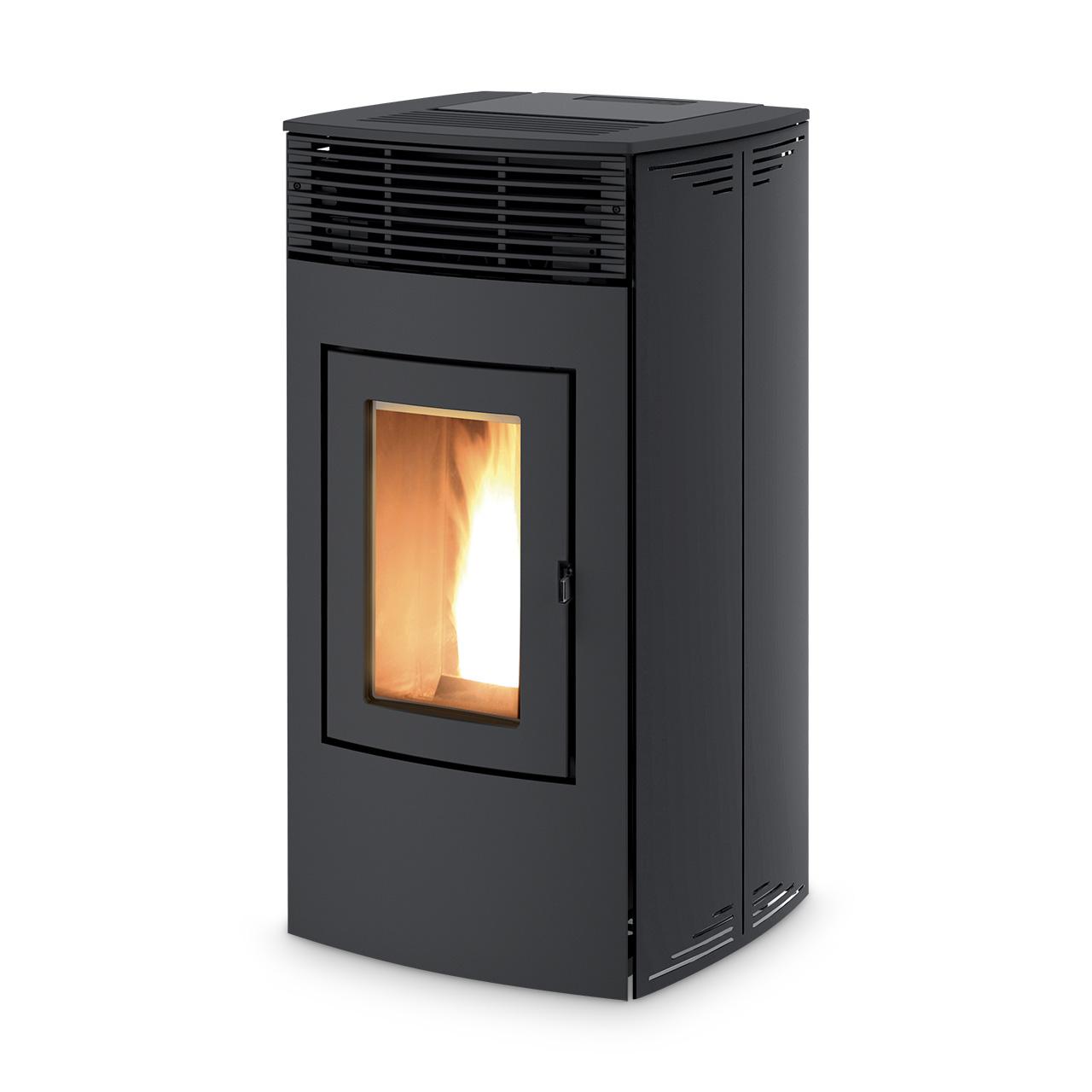 Pelletofen RED Loto Multiair 14 R 13,8 kW - Ausführung: Dark