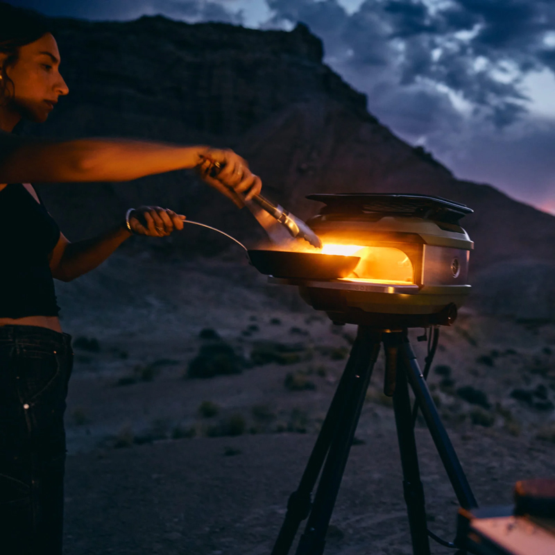 Kochen mit Feuer